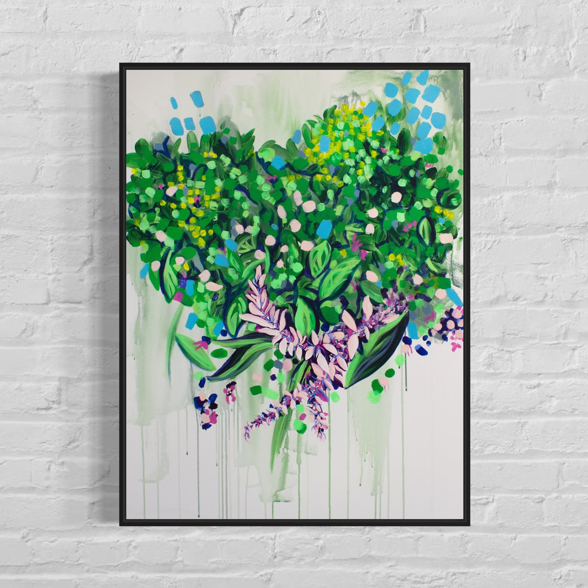 "Flourishing Abundance," 30"x40" – Acrylic Original - Design with Ali, LLC