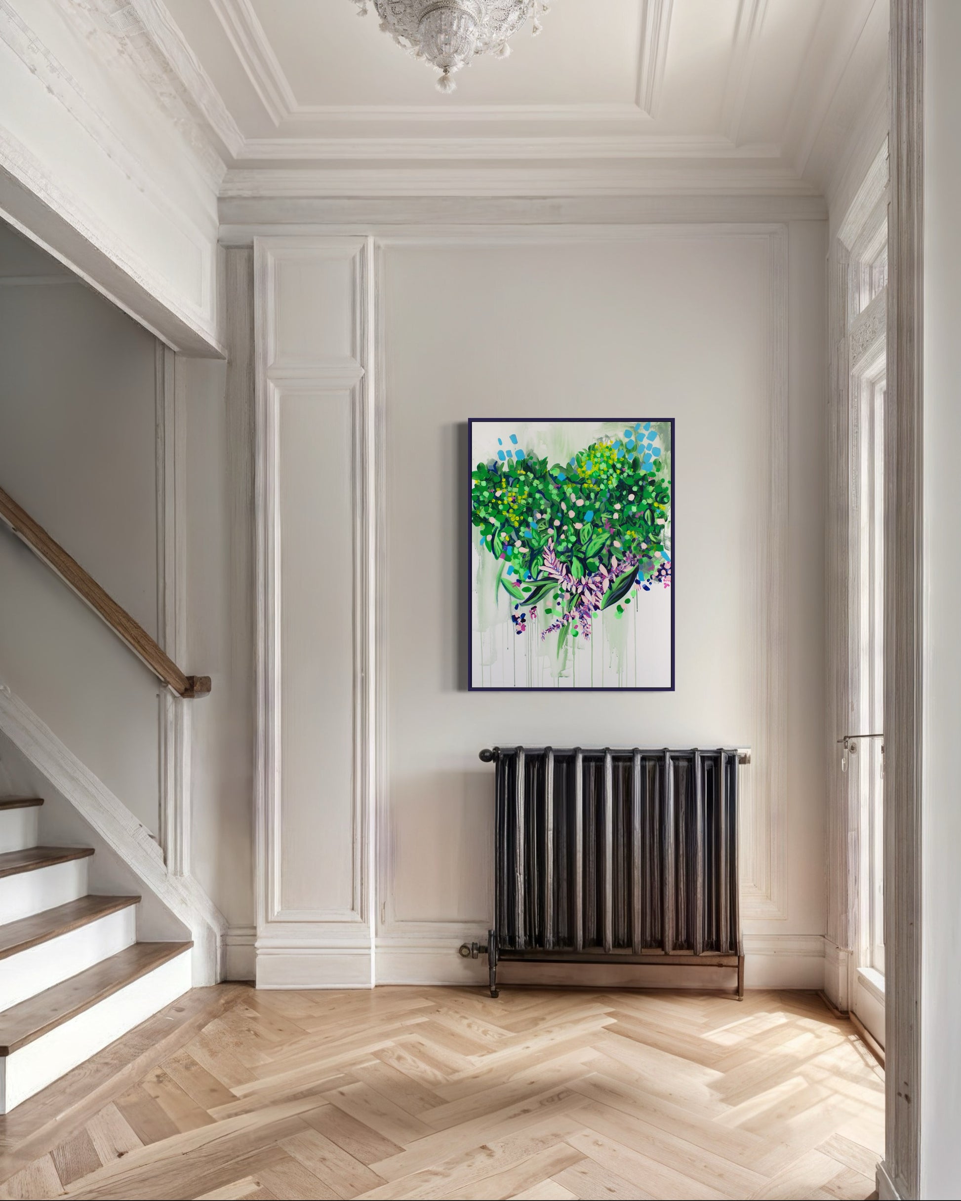 "Flourishing Abundance," 30"x40" – Acrylic Original - Design with Ali, LLC