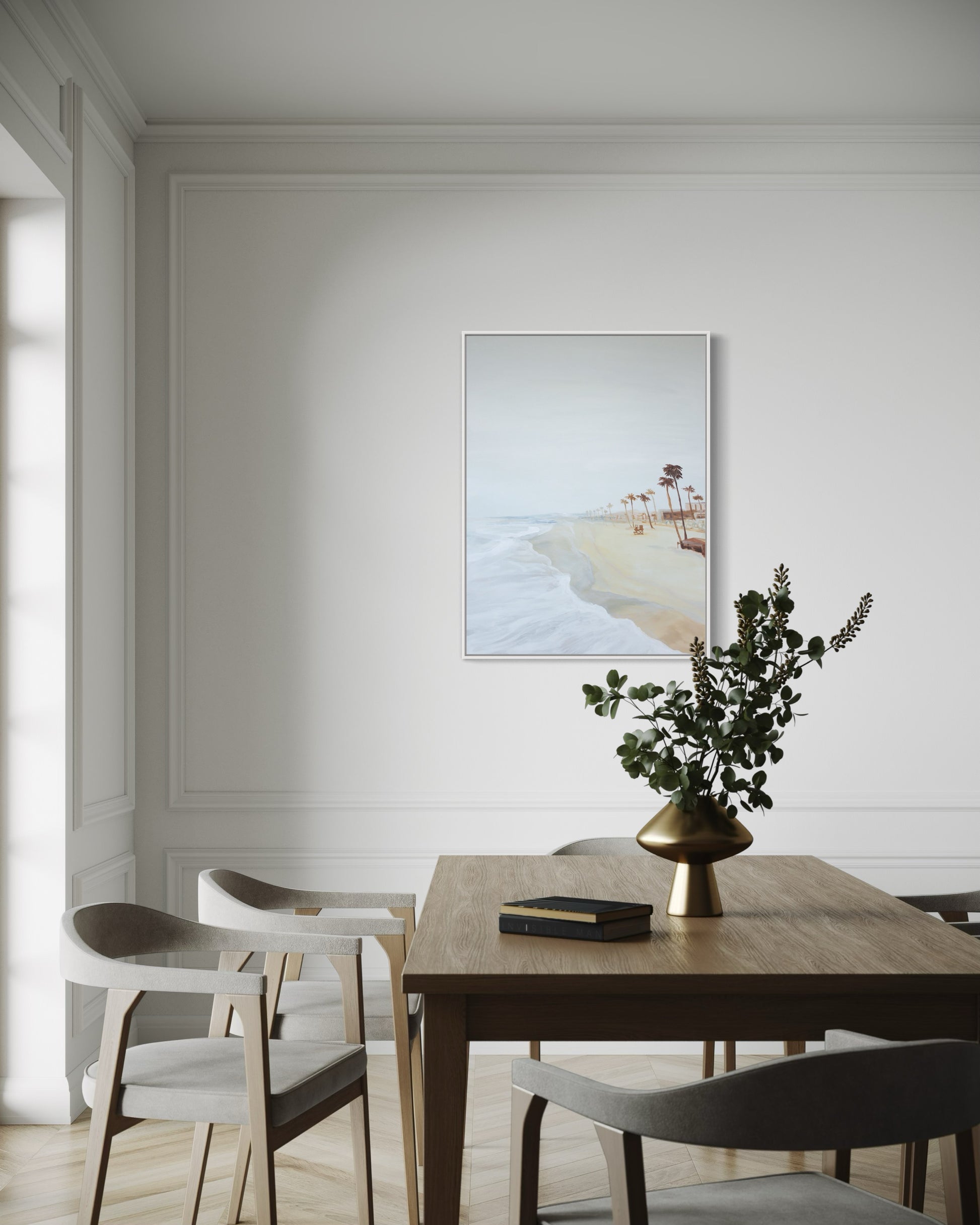 "Newport Beach," 30"x40" – Acrylic Original - Design with Ali, LLC