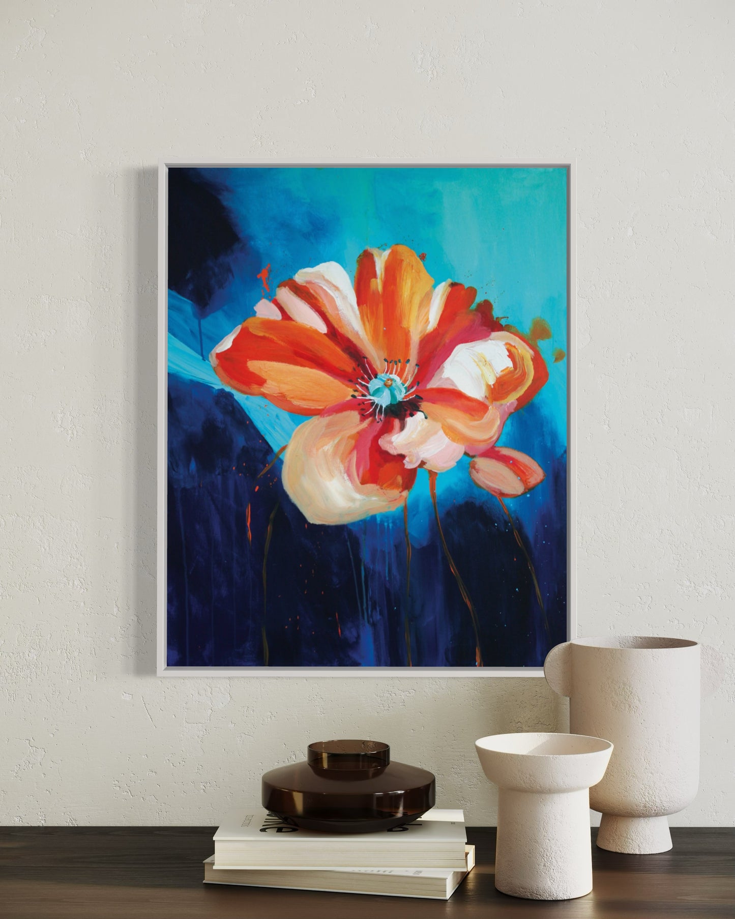 "Radiant Hope," 24"x30" – Acrylic Original - Design with Ali, LLC