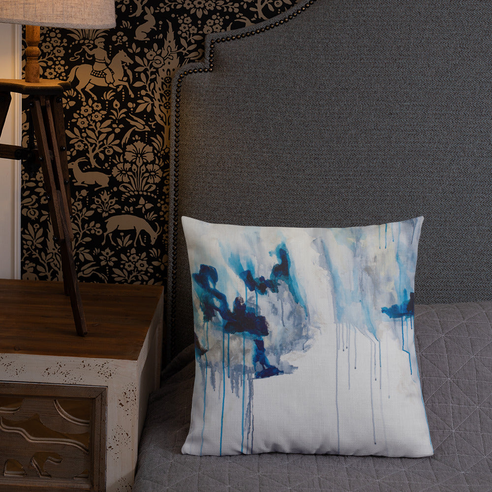 Trust the timing of your life – Premium Pillow - Design with Ali, LLC