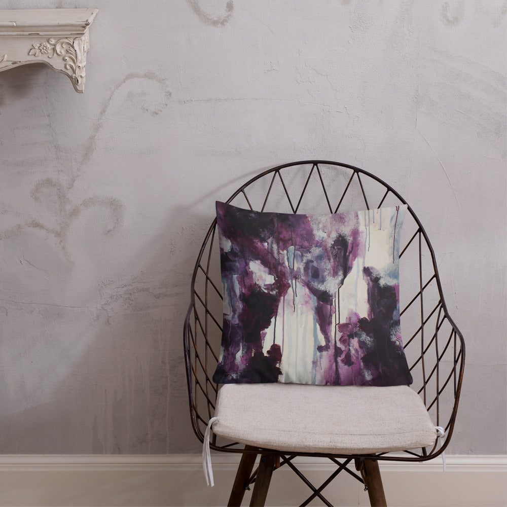 Listen to the subtle whispers of your heart – Premium Pillow - Design with Ali, LLC