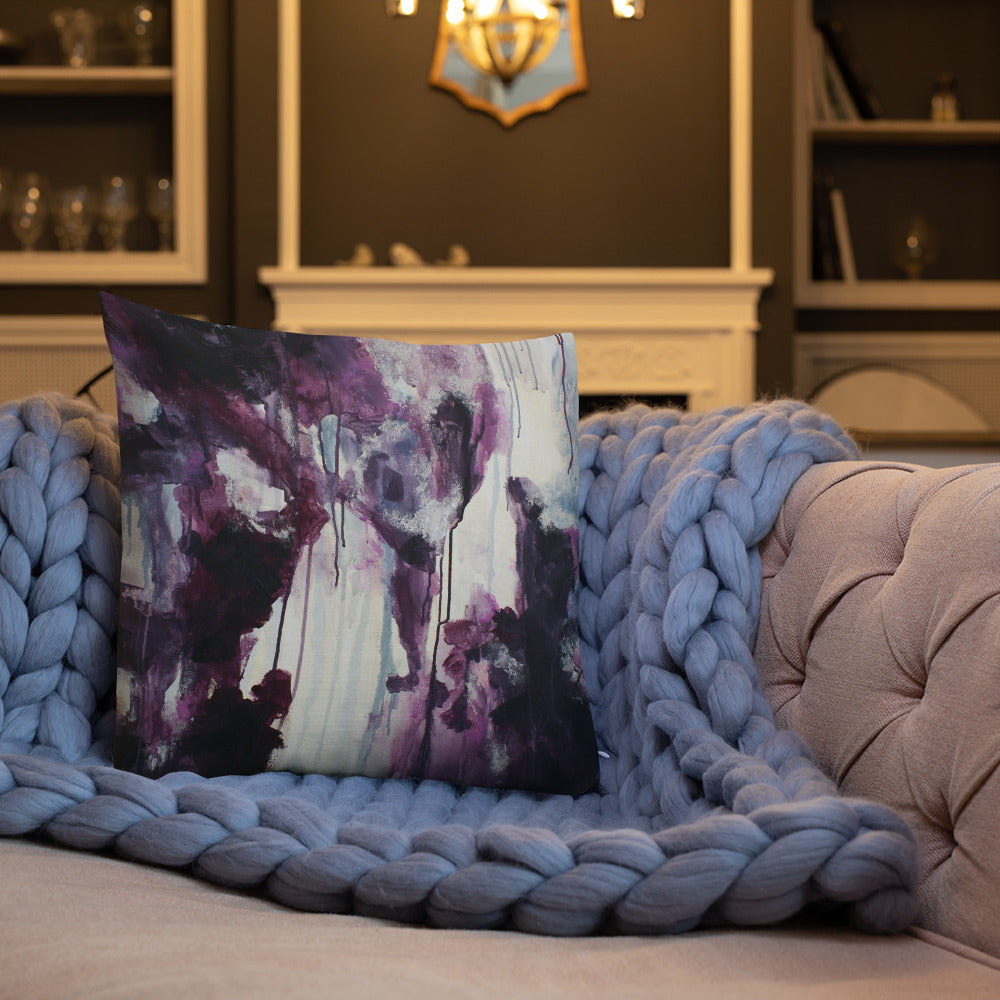 Listen to the subtle whispers of your heart – Premium Pillow - Design with Ali, LLC