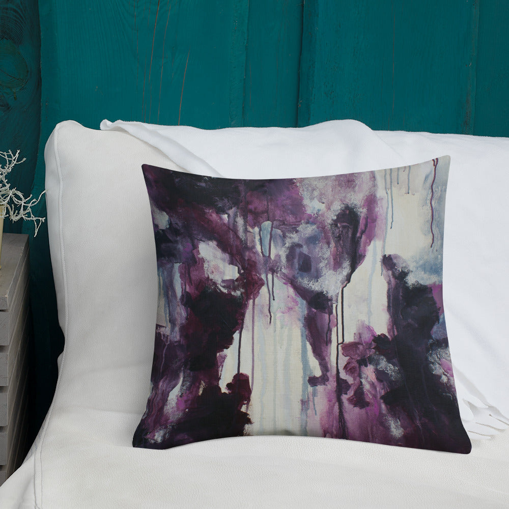 Listen to the subtle whispers of your heart – Premium Pillow - Design with Ali, LLC