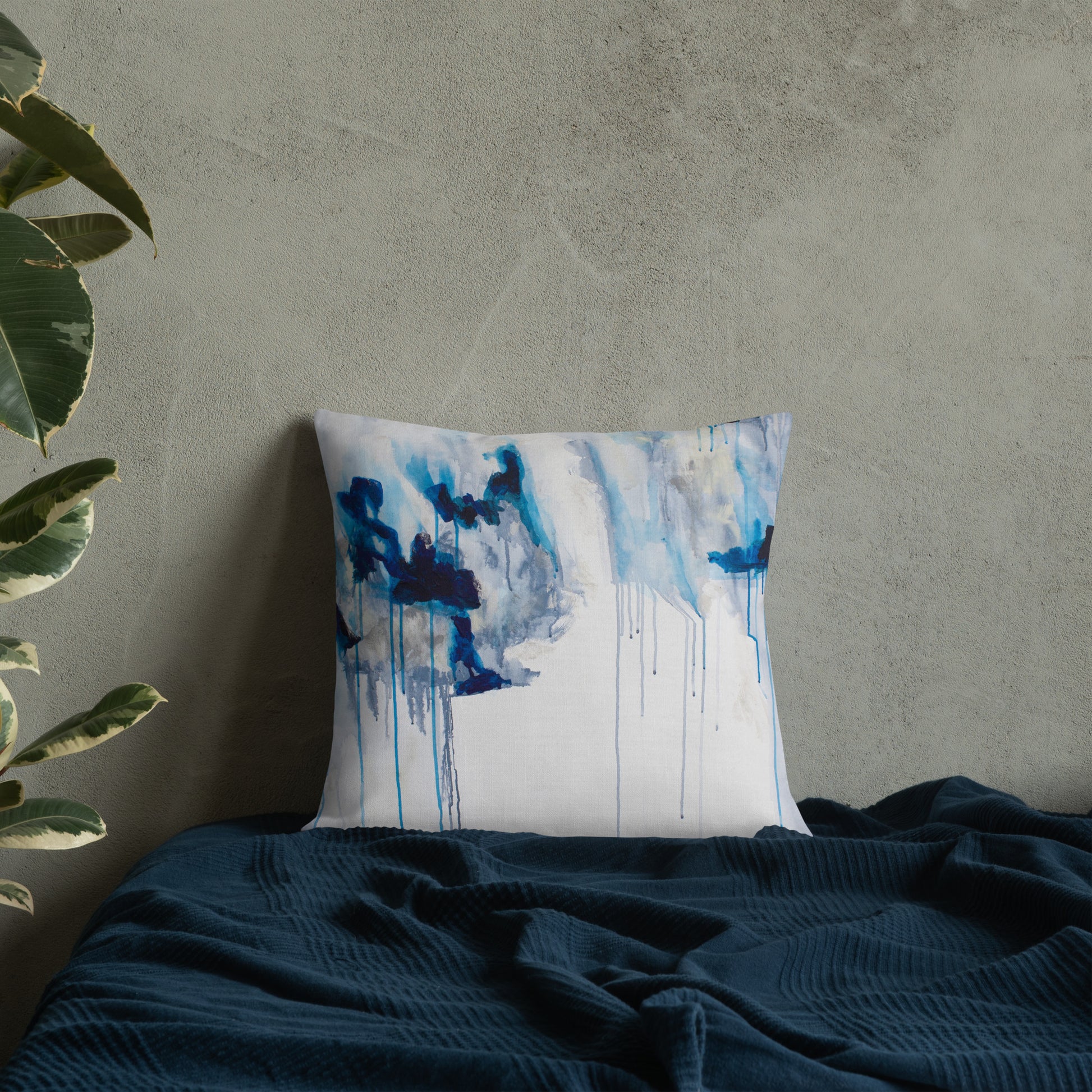 Trust the timing of your life – Premium Pillow - Design with Ali, LLC