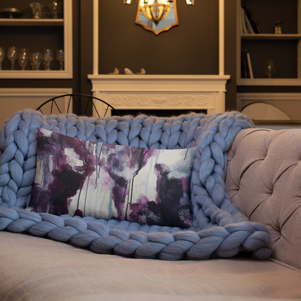 Listen to the subtle whispers of your heart – Premium Pillow - Design with Ali, LLC