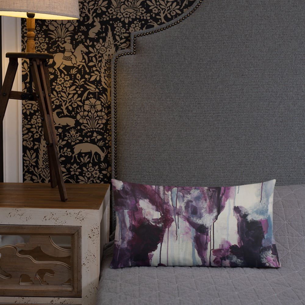 Listen to the subtle whispers of your heart – Premium Pillow - Design with Ali, LLC