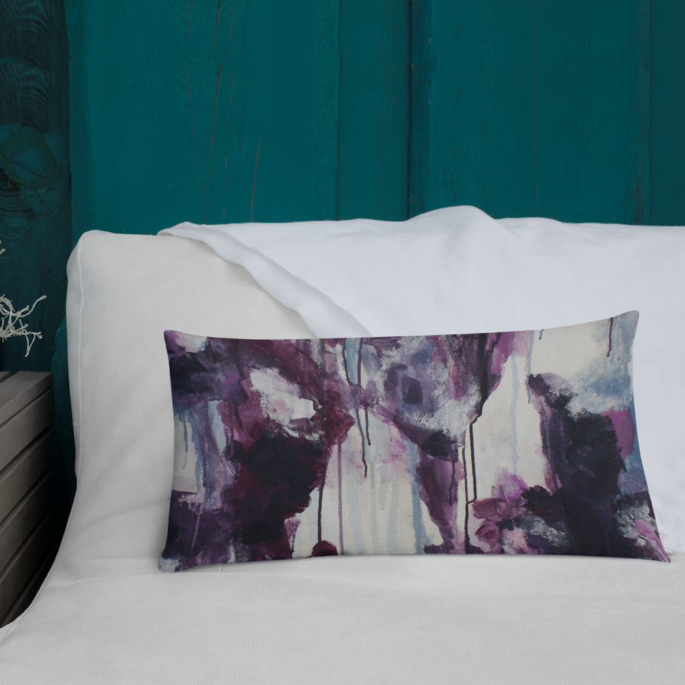 Listen to the subtle whispers of your heart – Premium Pillow - Design with Ali, LLC