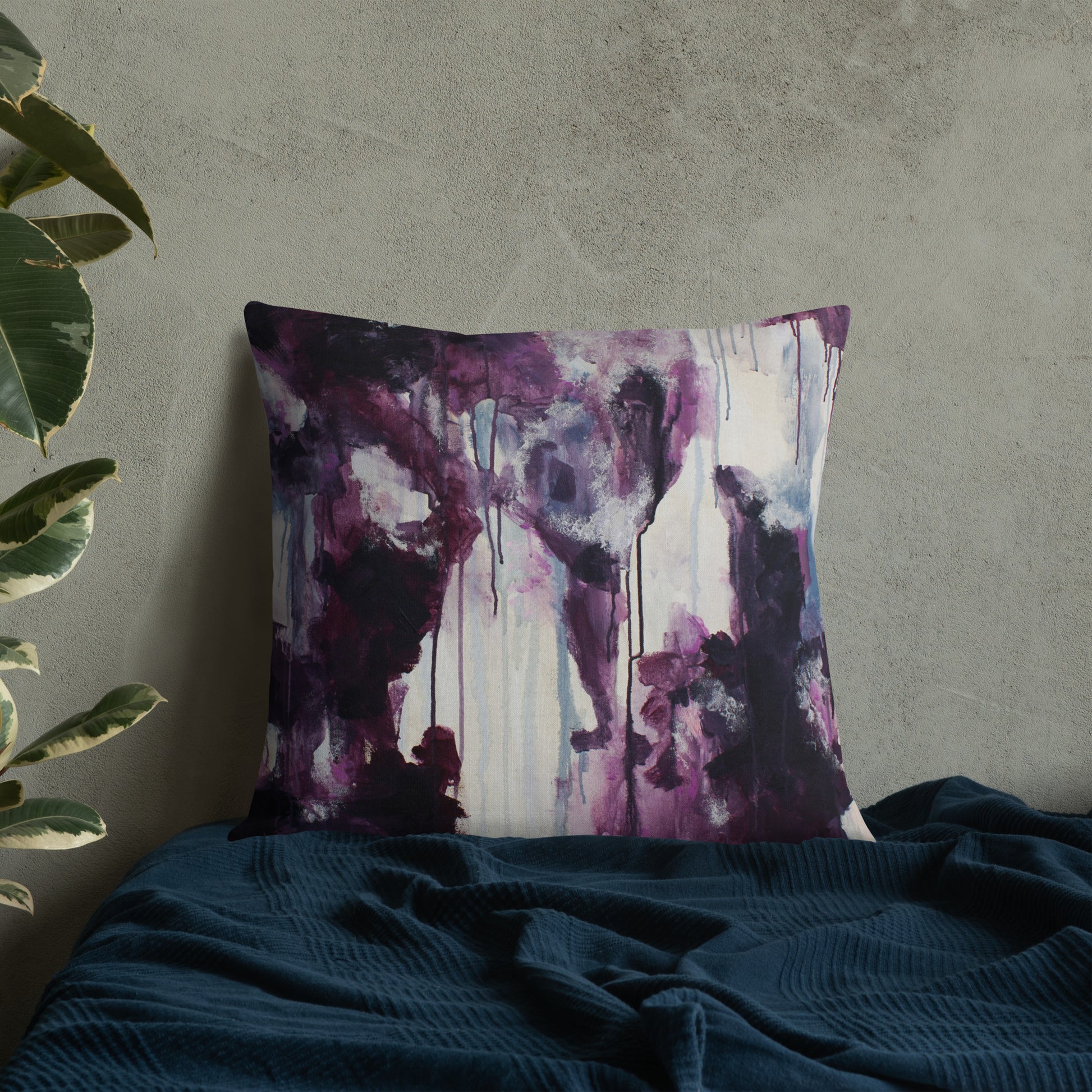 Listen to the subtle whispers of your heart – Premium Pillow - Design with Ali, LLC