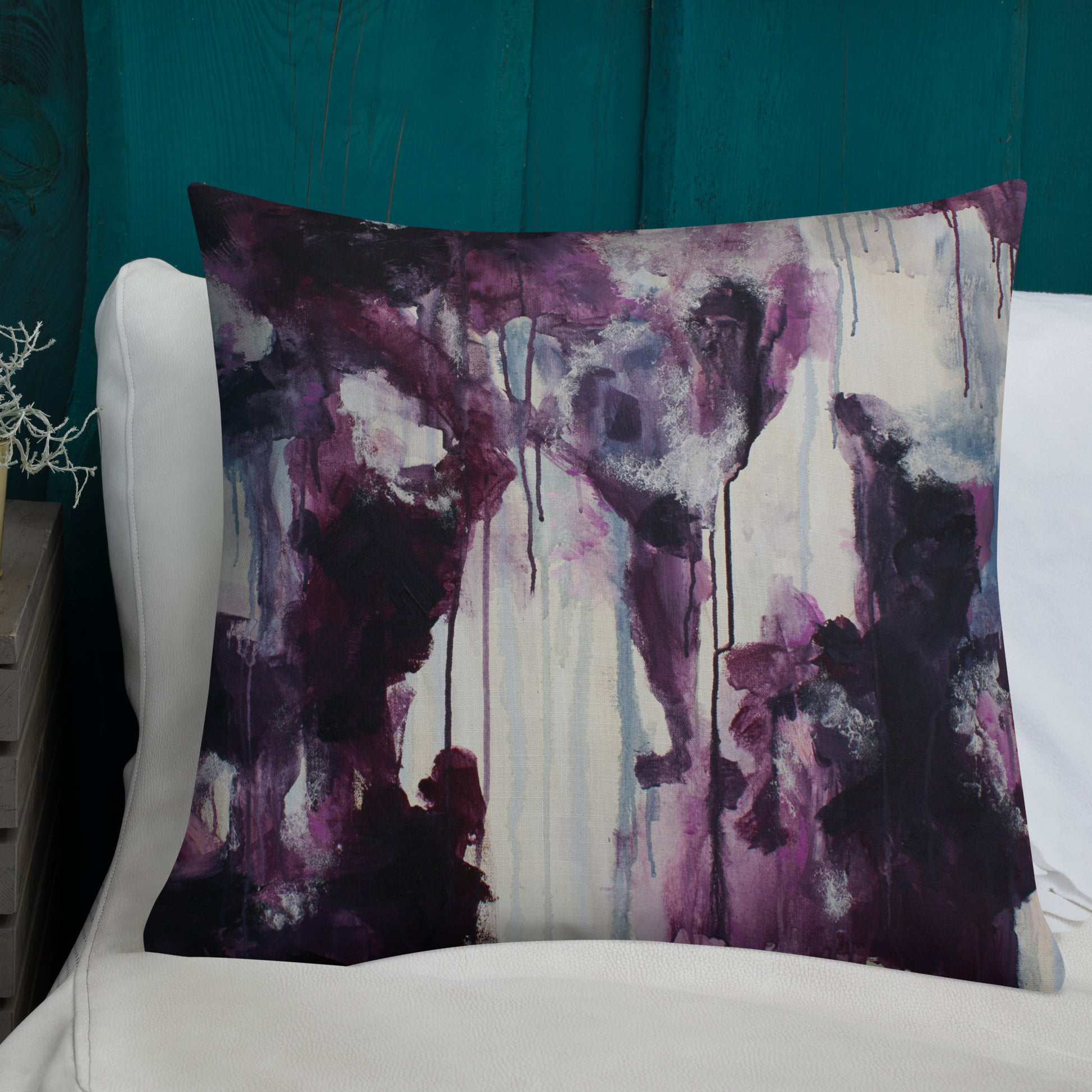 Listen to the subtle whispers of your heart – Premium Pillow - Design with Ali, LLC