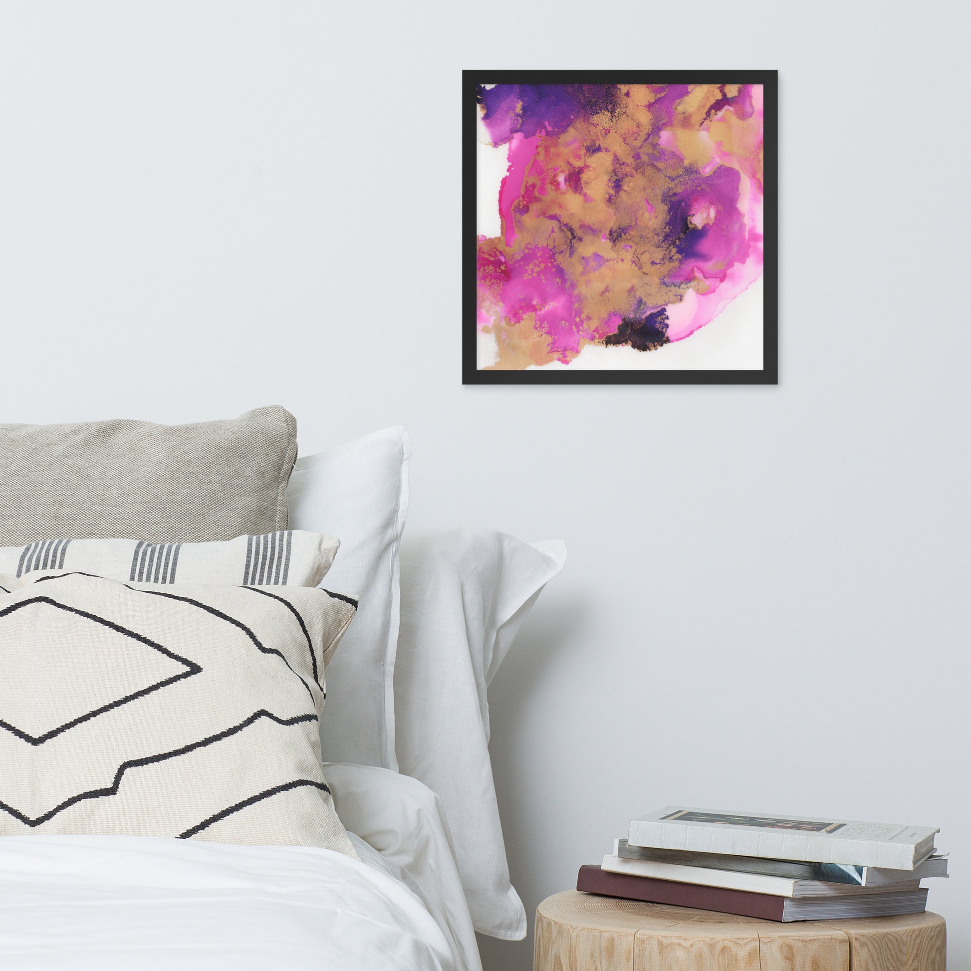 Love flows through me – Framed Print - Design with Ali, LLC