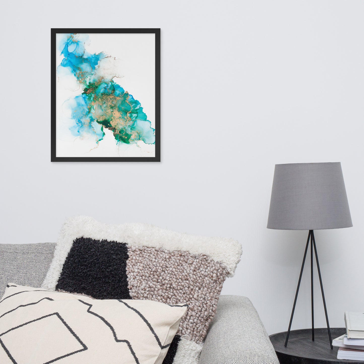 I am grateful for this moment – Framed Print - Design with Ali, LLC