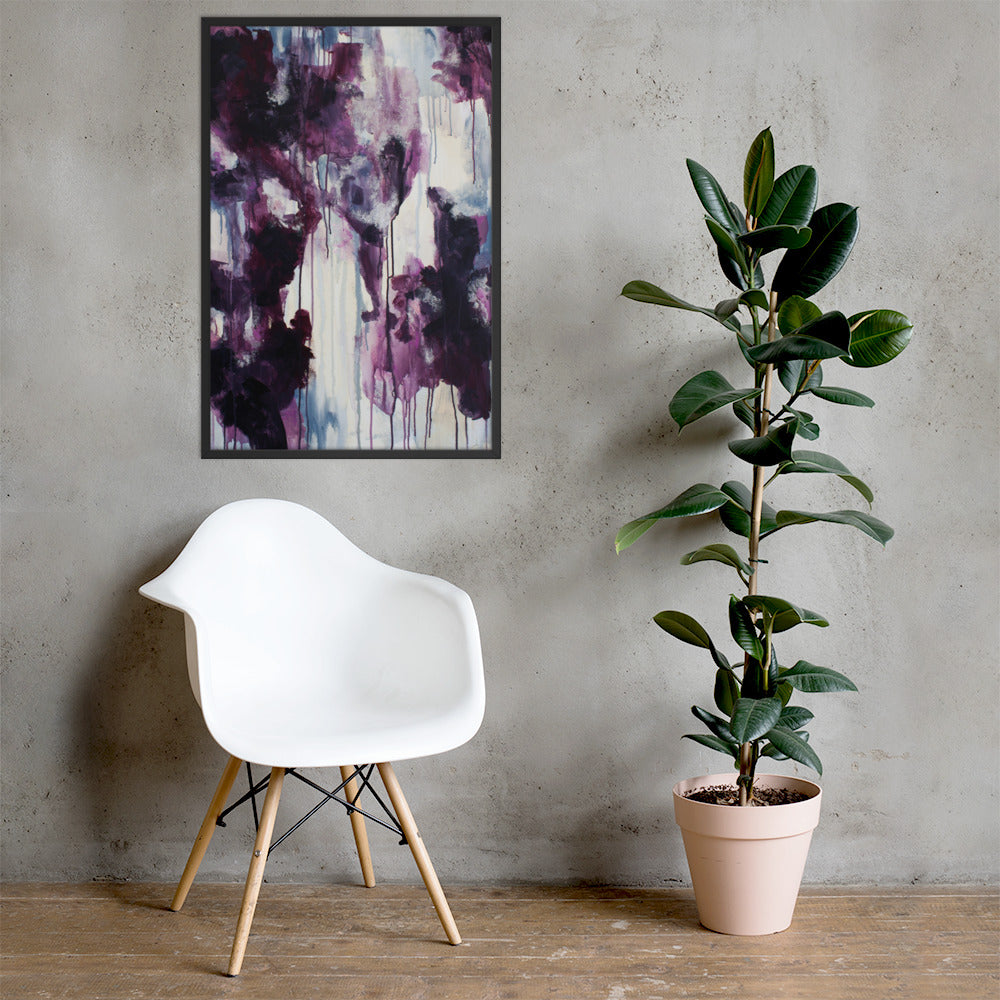 Listen to the subtle whispers of your heart – Framed Print - Design with Ali, LLC