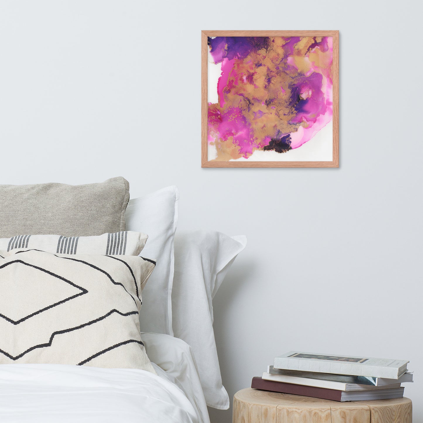 Love flows through me – Framed Print - Design with Ali, LLC