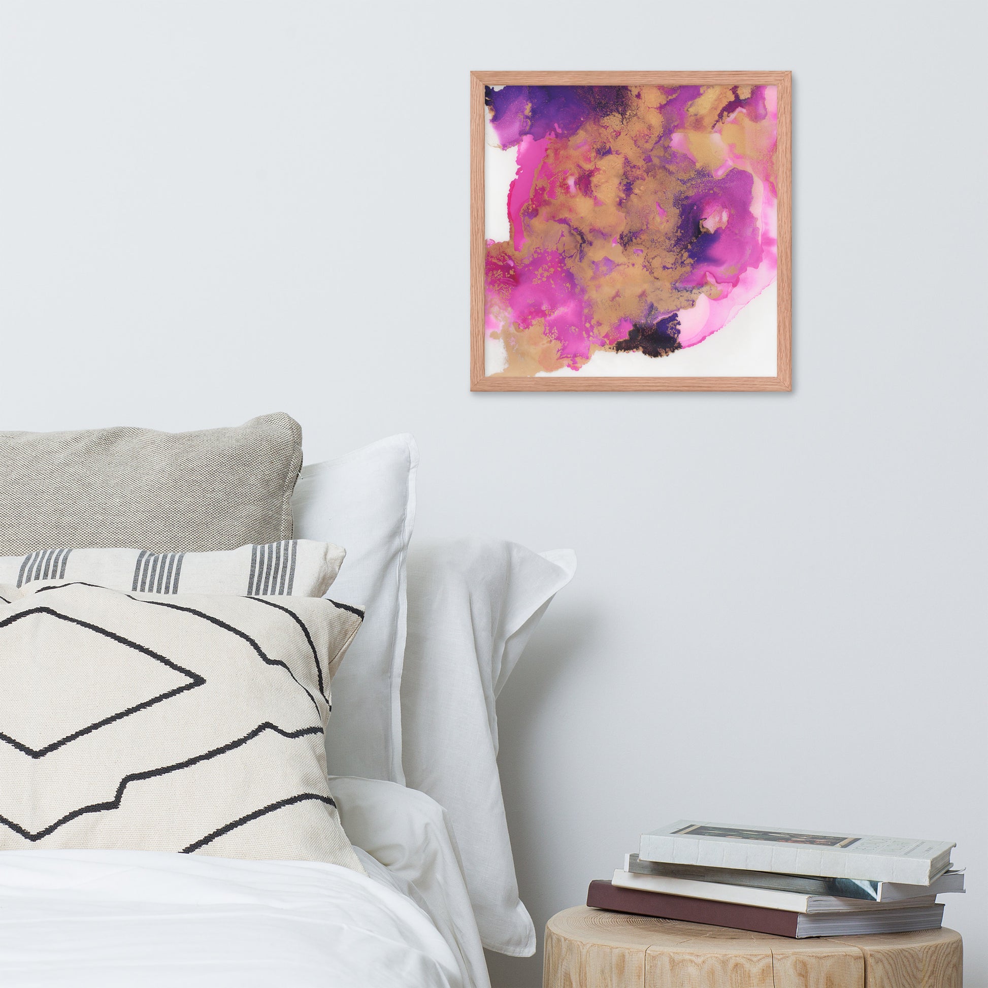 Love flows through me – Framed Print - Design with Ali, LLC