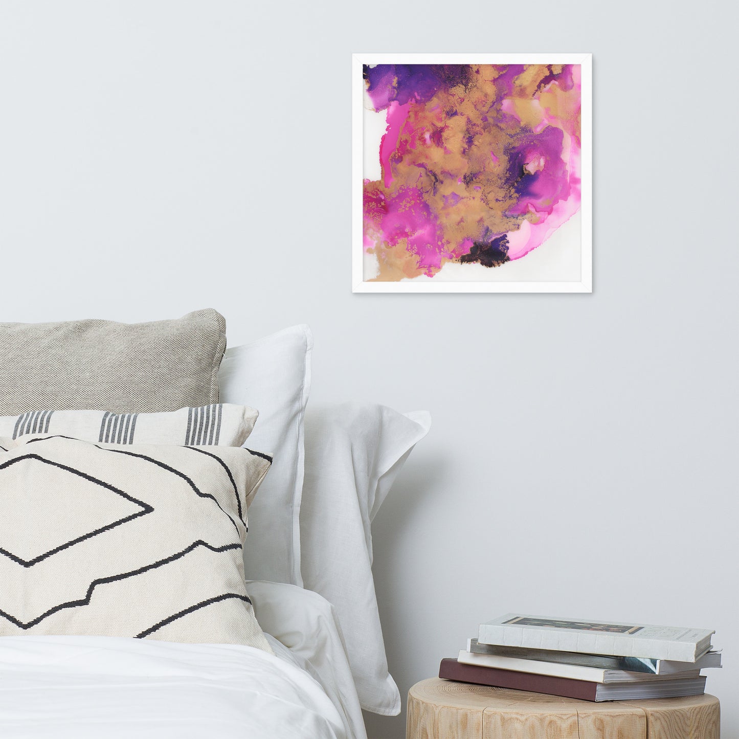 Love flows through me – Framed Print - Design with Ali, LLC