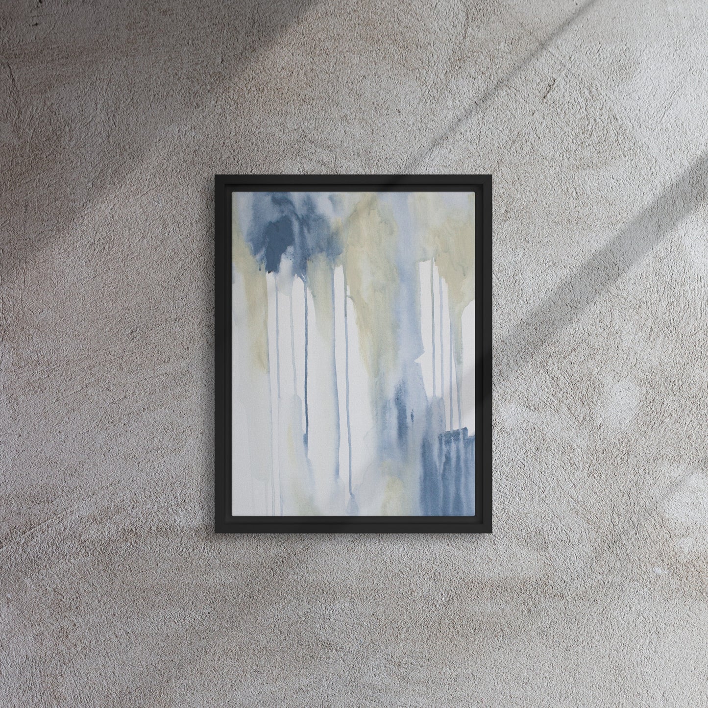 Be grounded – Framed Canvas Print - Design with Ali, LLC