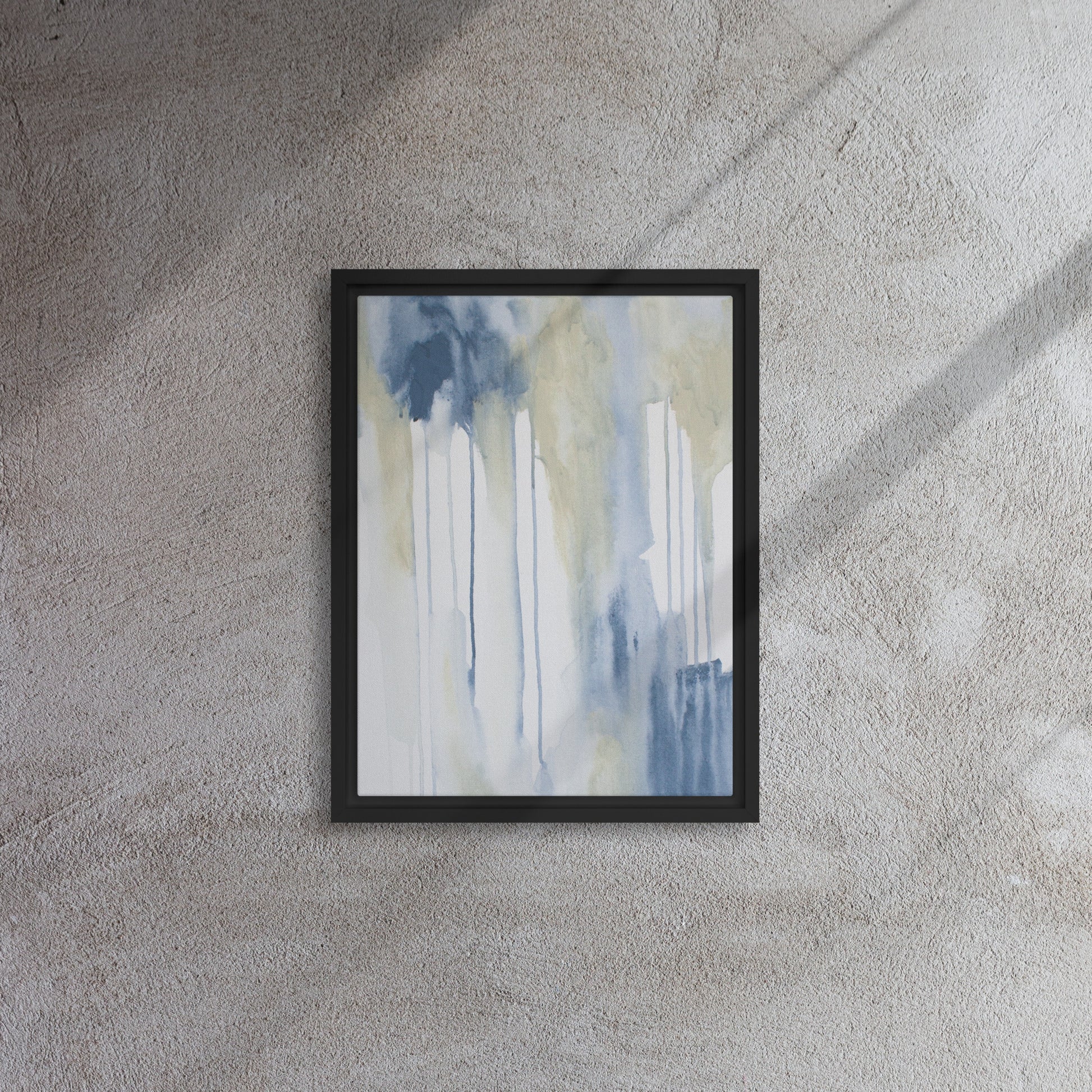 Be grounded – Framed Canvas Print - Design with Ali, LLC