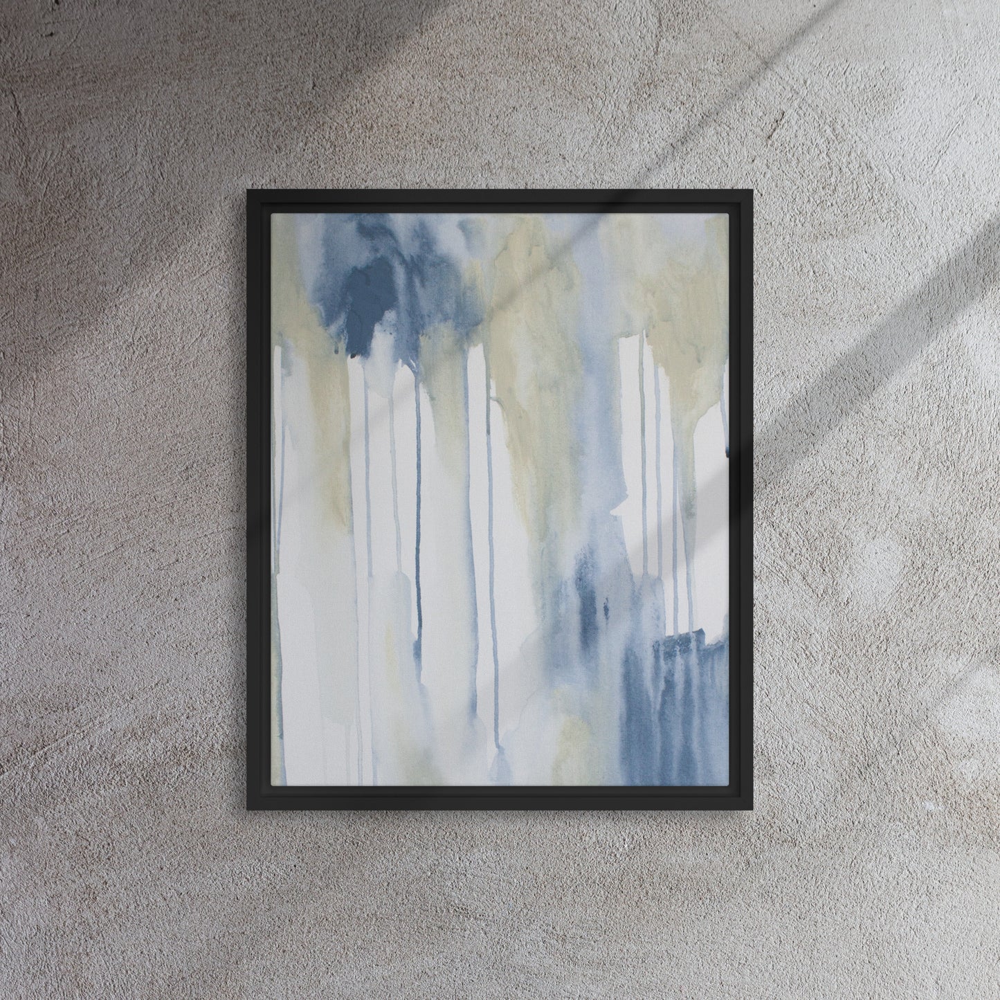 Be grounded – Framed Canvas Print - Design with Ali, LLC