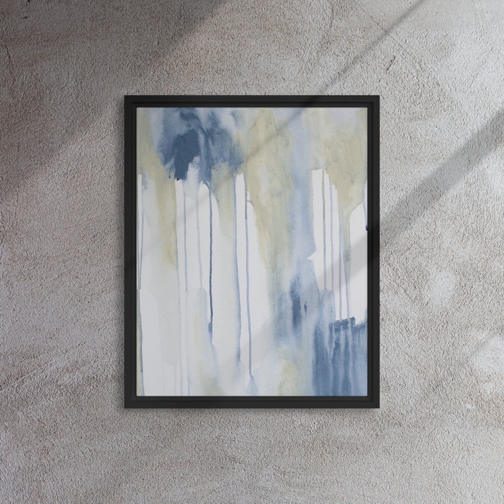 Be grounded – Framed Canvas Print - Design with Ali, LLC