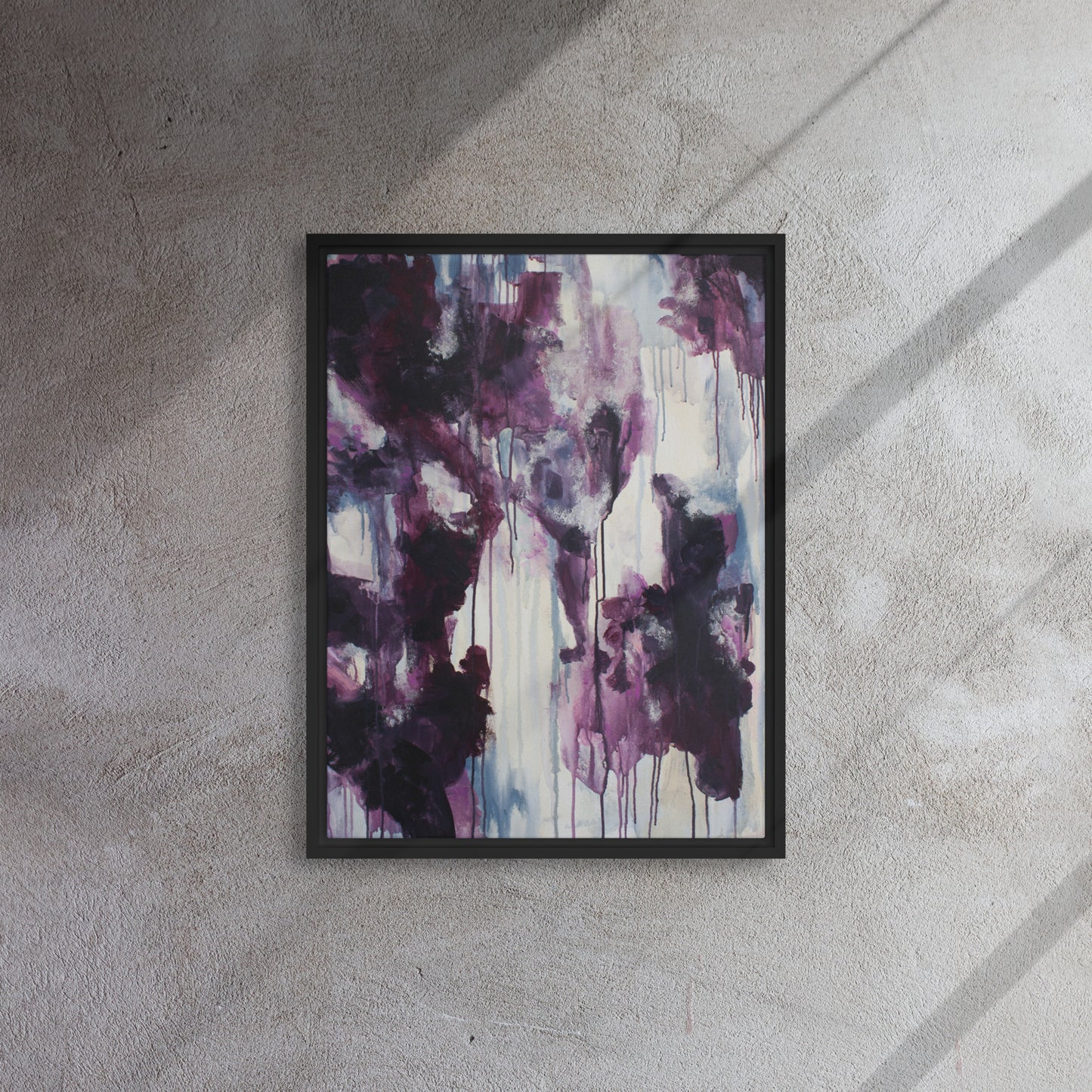 Listen to the subtle whispers of your heart – Framed Canvas Print - Design with Ali, LLC