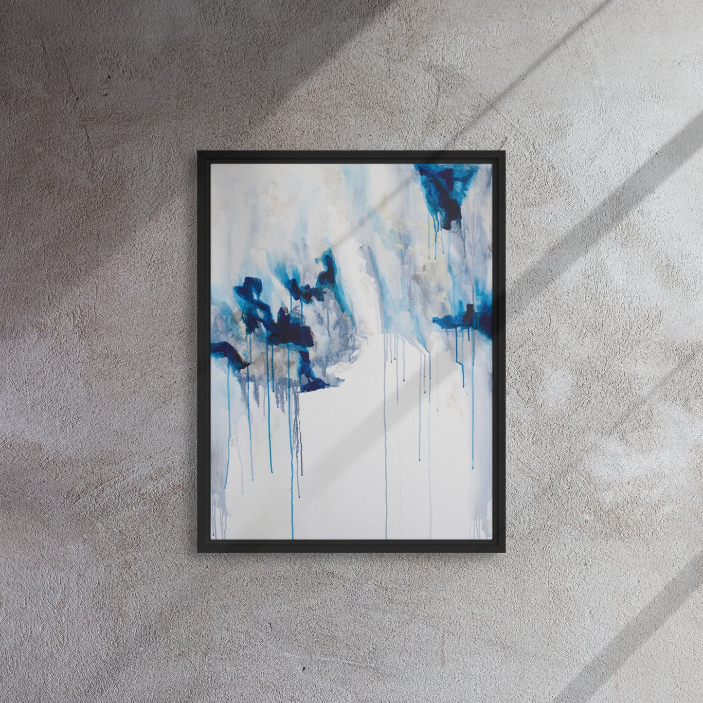 Trust the timing of your life – Framed Canvas Print - Design with Ali, LLC