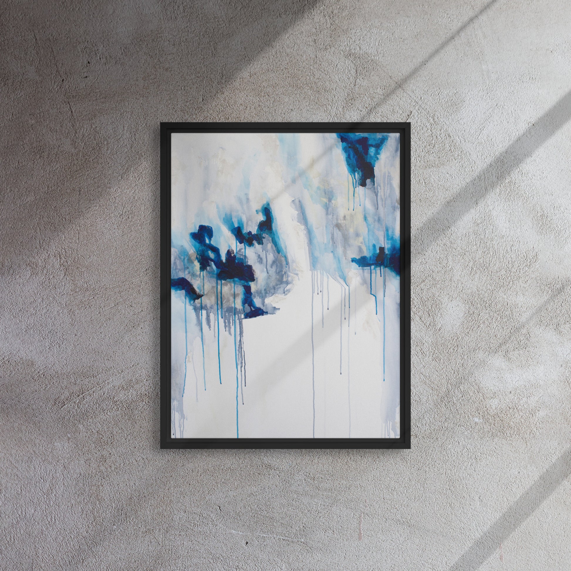 Trust the timing of your life – Framed Canvas Print - Design with Ali, LLC