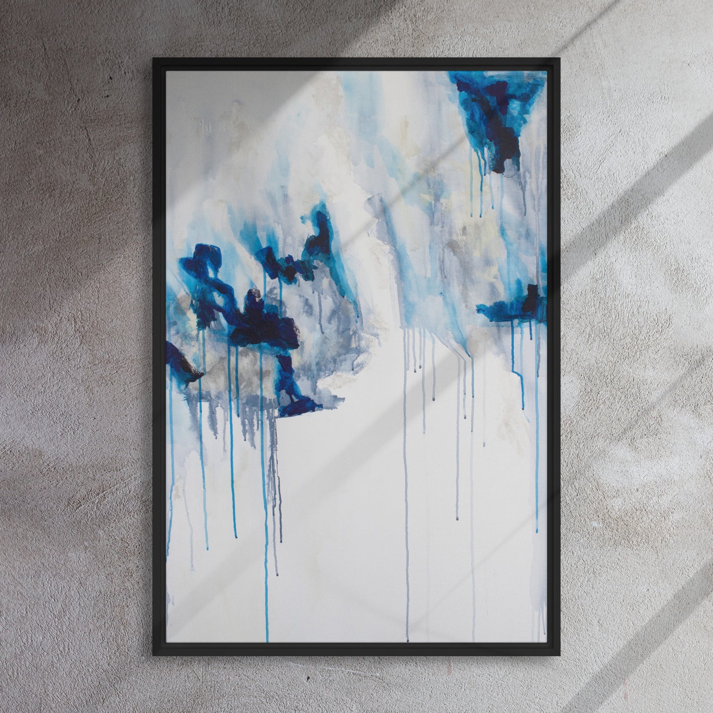 Trust the timing of your life – Framed Canvas Print - Design with Ali, LLC