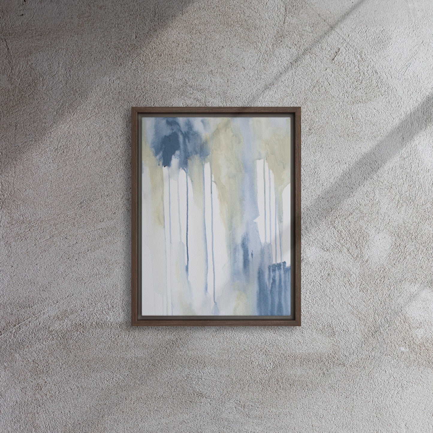 Be grounded – Framed Canvas Print - Design with Ali, LLC