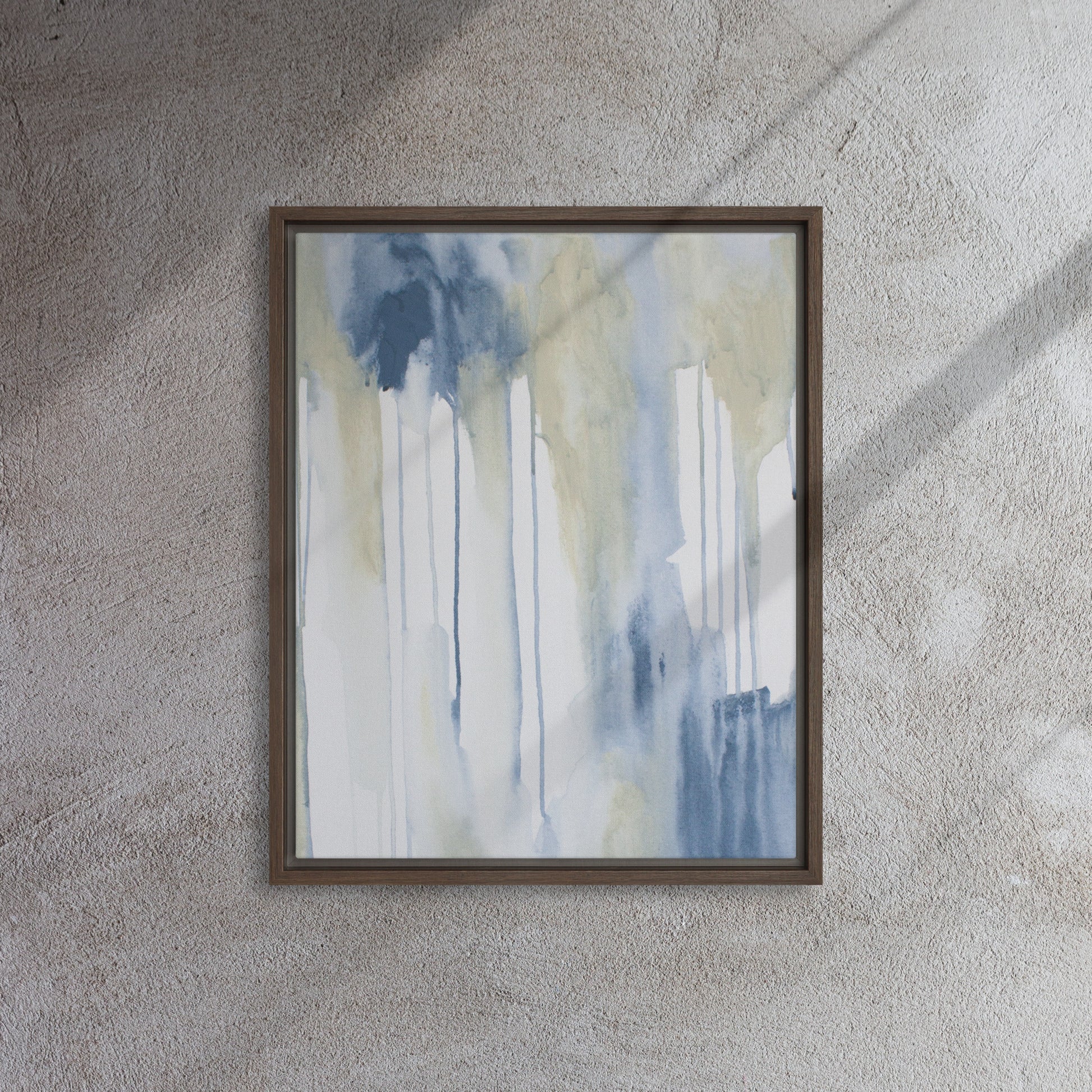 Be grounded – Framed Canvas Print - Design with Ali, LLC