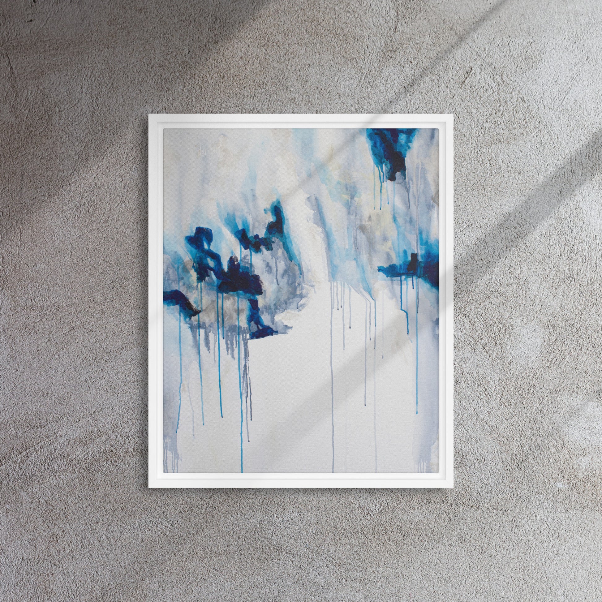 Trust the timing of your life – Framed Canvas Print - Design with Ali, LLC