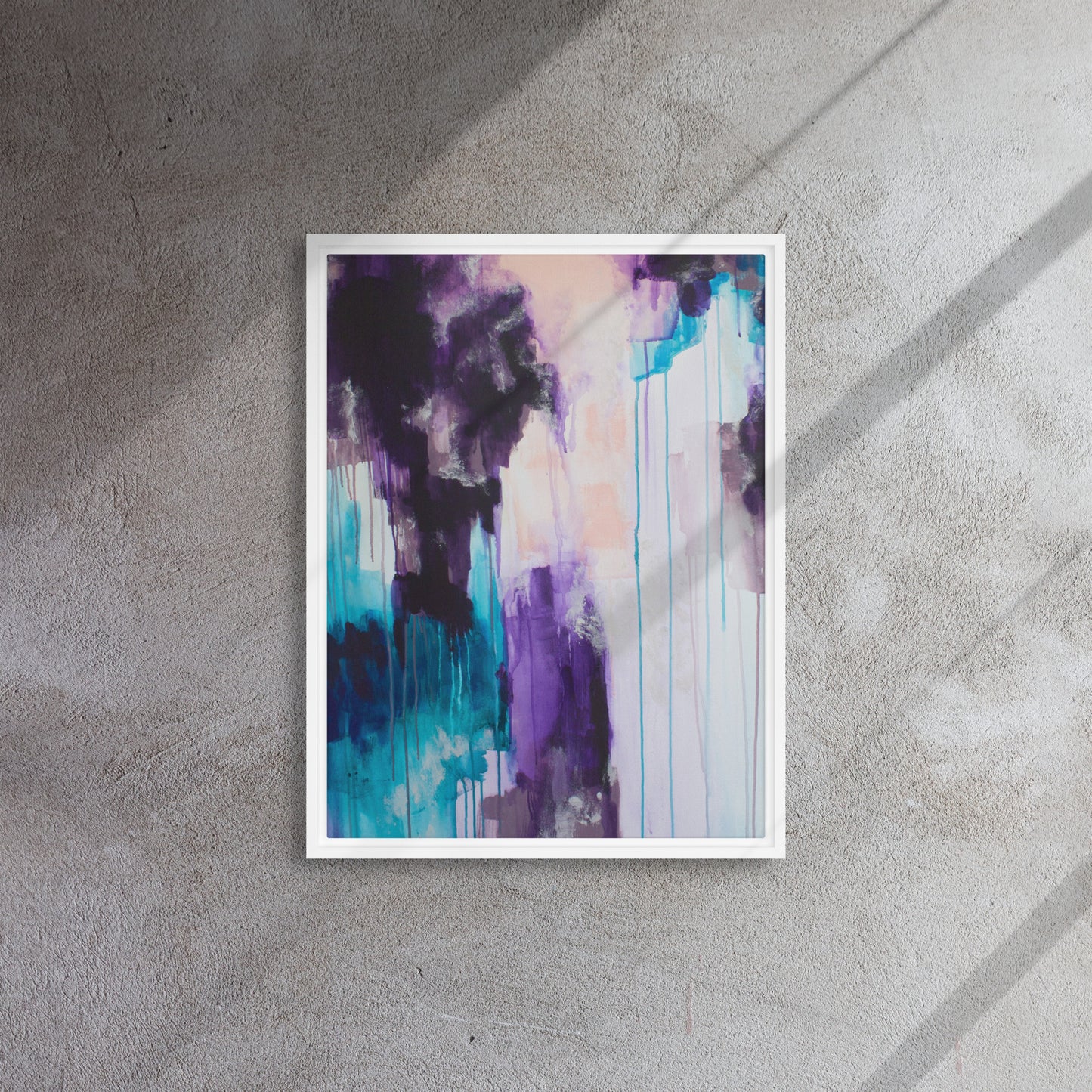 I am healing – Framed Canvas Print - Design with Ali, LLC