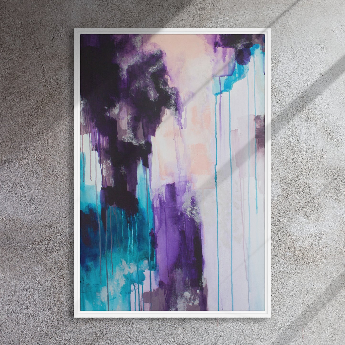 I am healing – Framed Canvas Print - Design with Ali, LLC