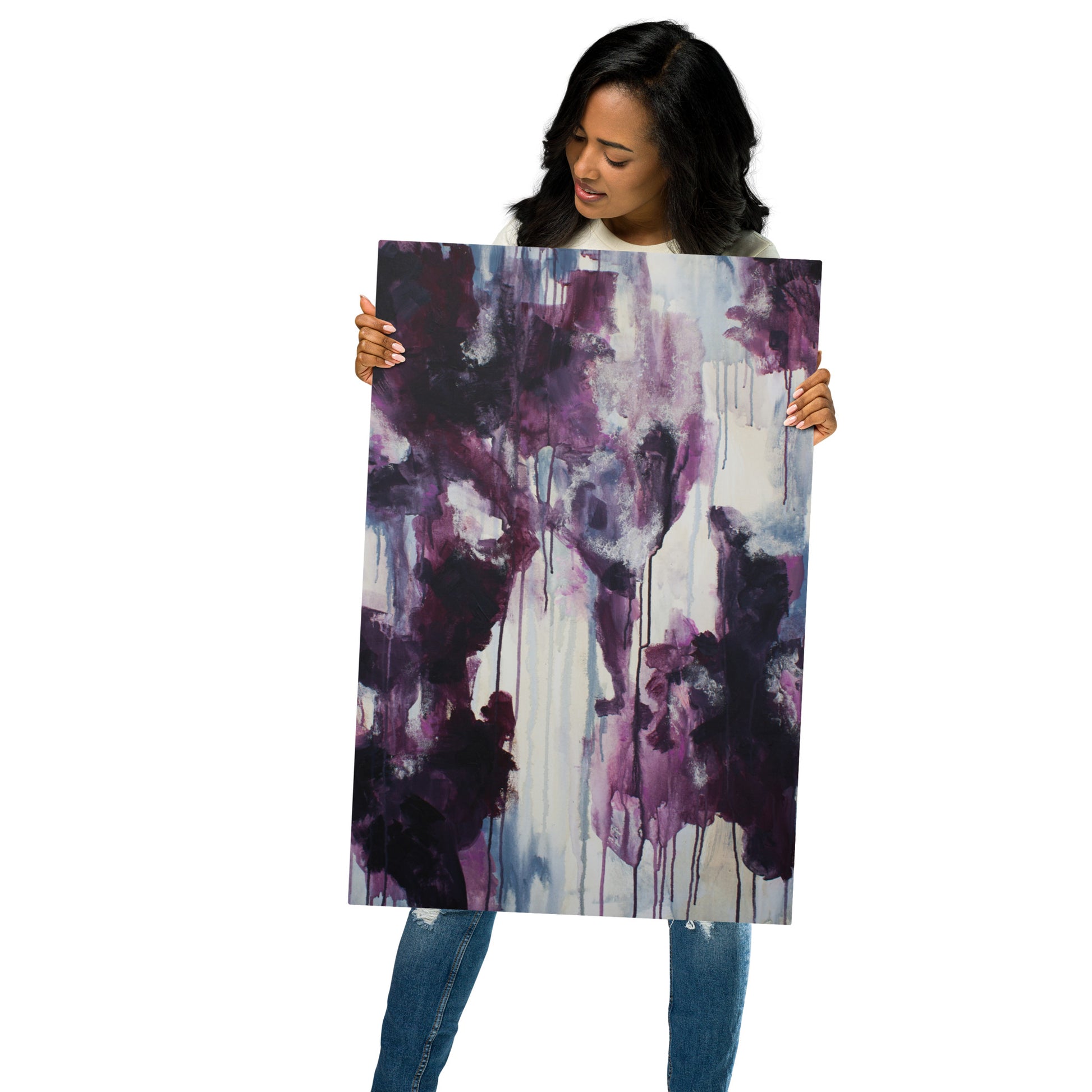 Listen to the subtle whispers of your heart – Metal Print - Design with Ali, LLC