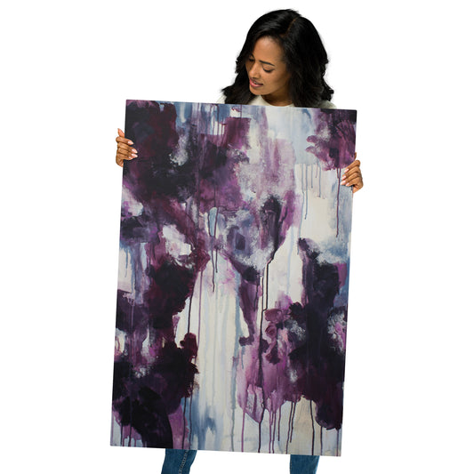 Listen to the subtle whispers of your heart – Metal Print - Design with Ali, LLC