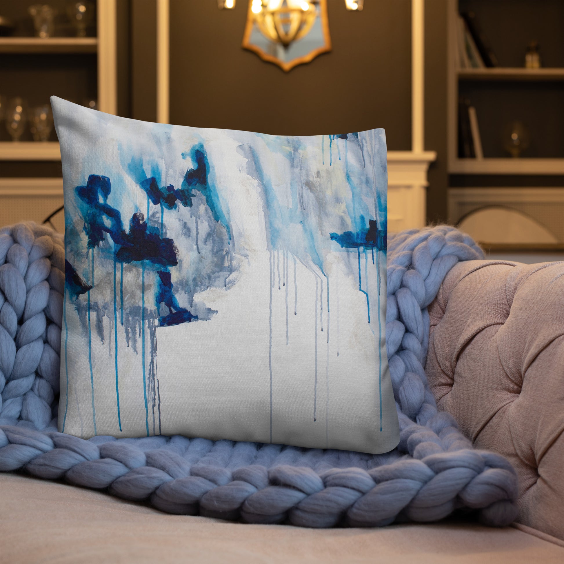 Trust the timing of your life – Premium Pillow - Design with Ali, LLC